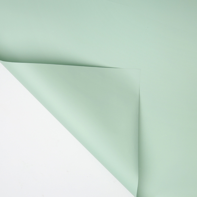 Papel de color sólido estilo coreano papel de regalo de flores macaron monocromo Ouya papel ramo de rosas papel de regalo de flores tienda de flores florales