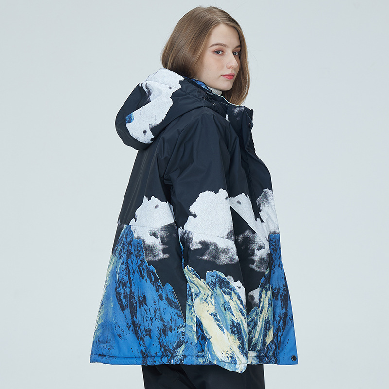 Ski winter travel keep warm ski suit