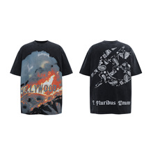 GOD SPEED Hollywood Inferno T-Shirt��ʽ����ҡ��ˮϴ����T����
