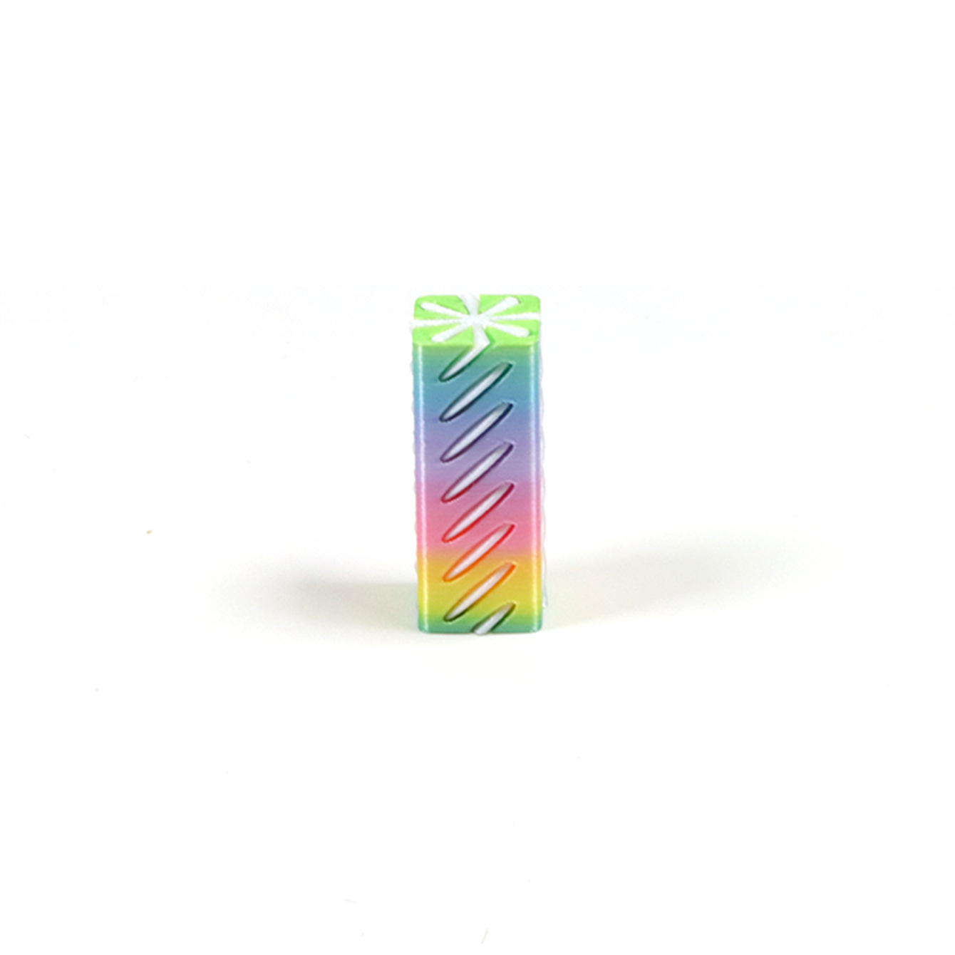 마카롱 + 화이트 (직사각형 원뿔)