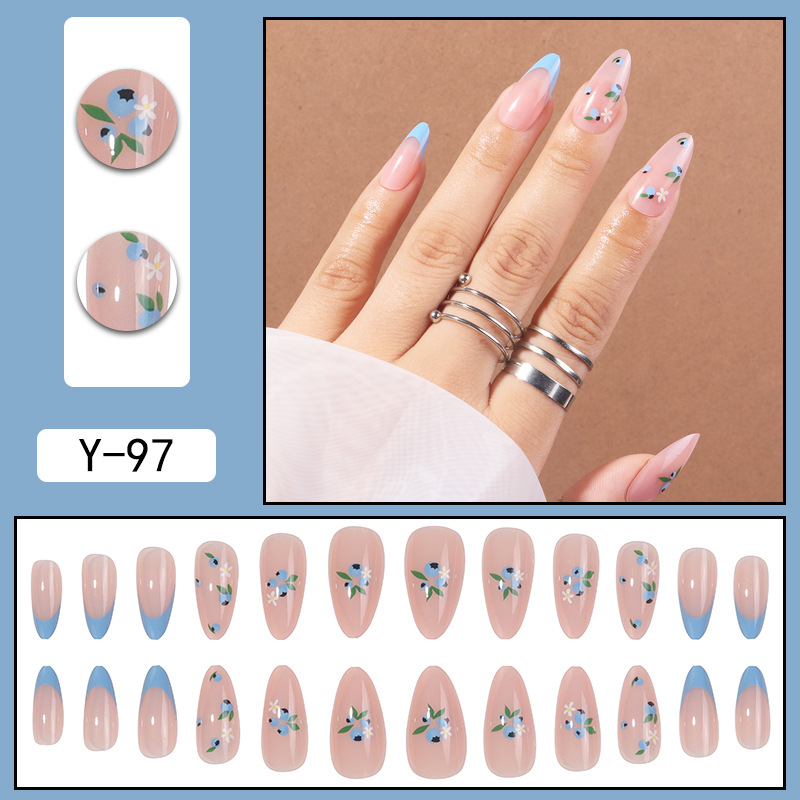 Simple Style Gradient Color Plastic Nail Patches 1 Set display picture 15