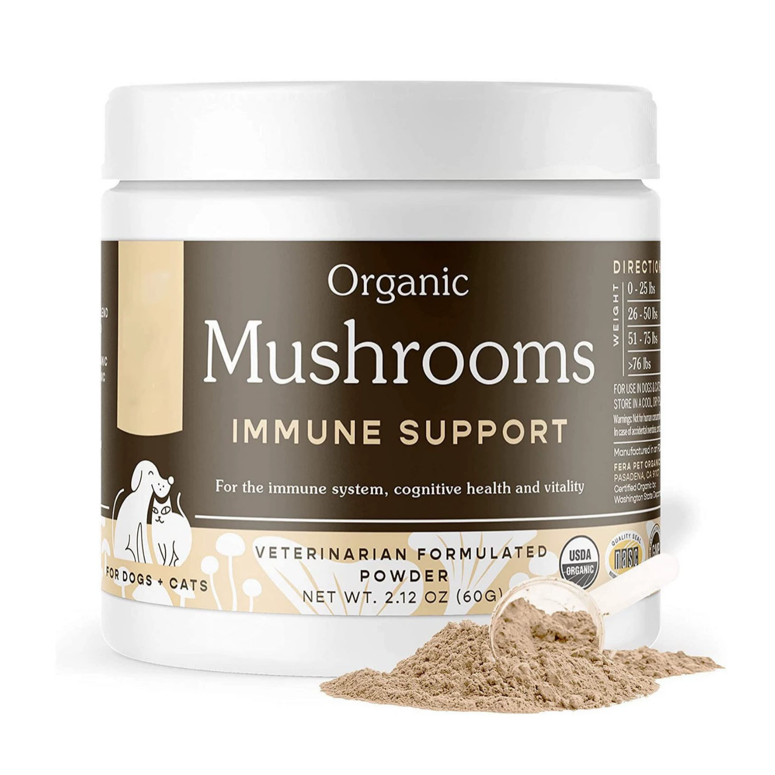 Кросс-бордерные поставки витаминного порошка для питомцев Amazon, добавка для иммунитета, порошок грибов OE M