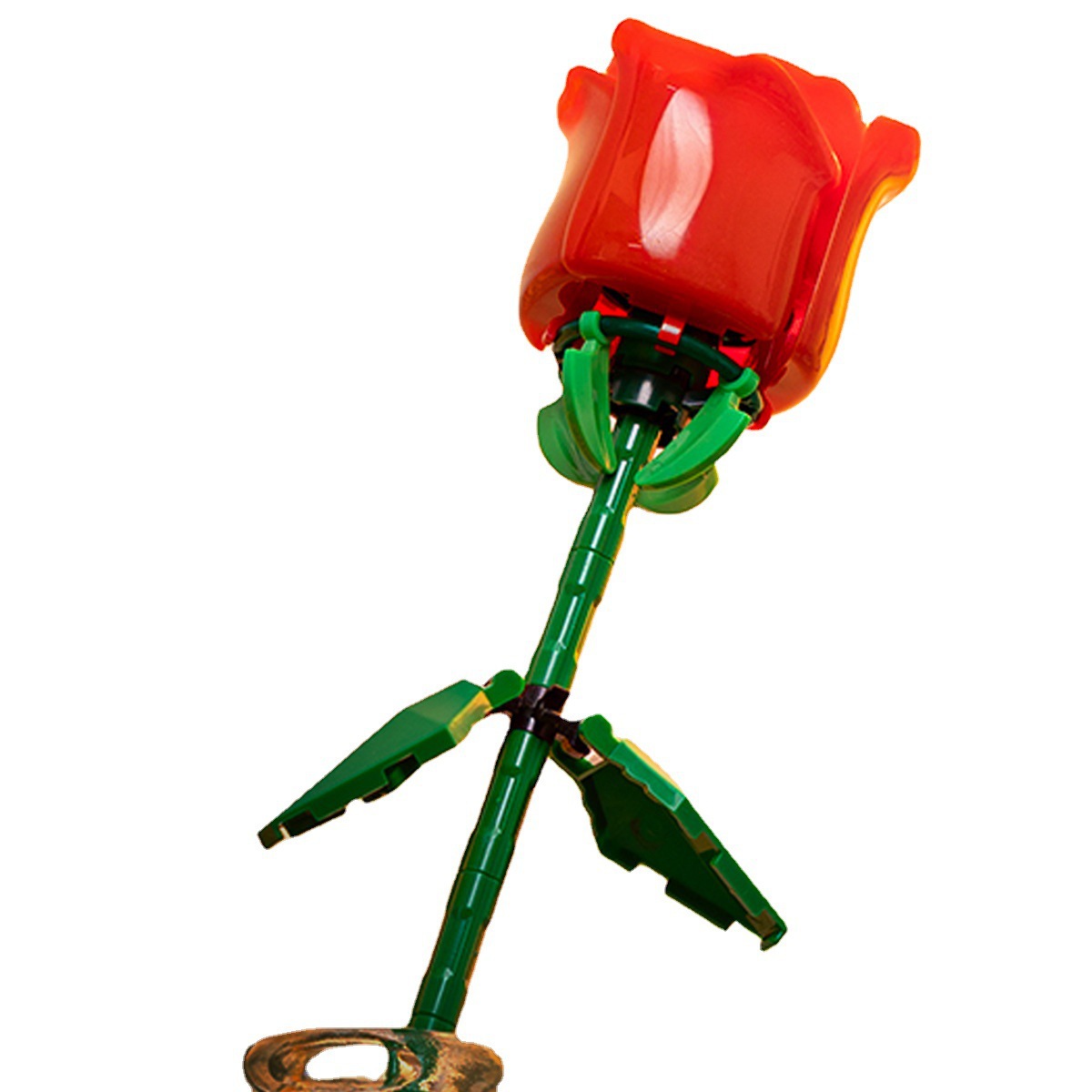 Compatible con micropartículas de Lego, flor eterna, día de San Valentín, día del maestro, bloques de construcción de rosas, juguetes de bloques de construcción de rompecabezas de flores
