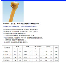 PLT1M-C71 ���_ PANDUIT������ͪPEEK���� ,�͟��͸ߜ�260��