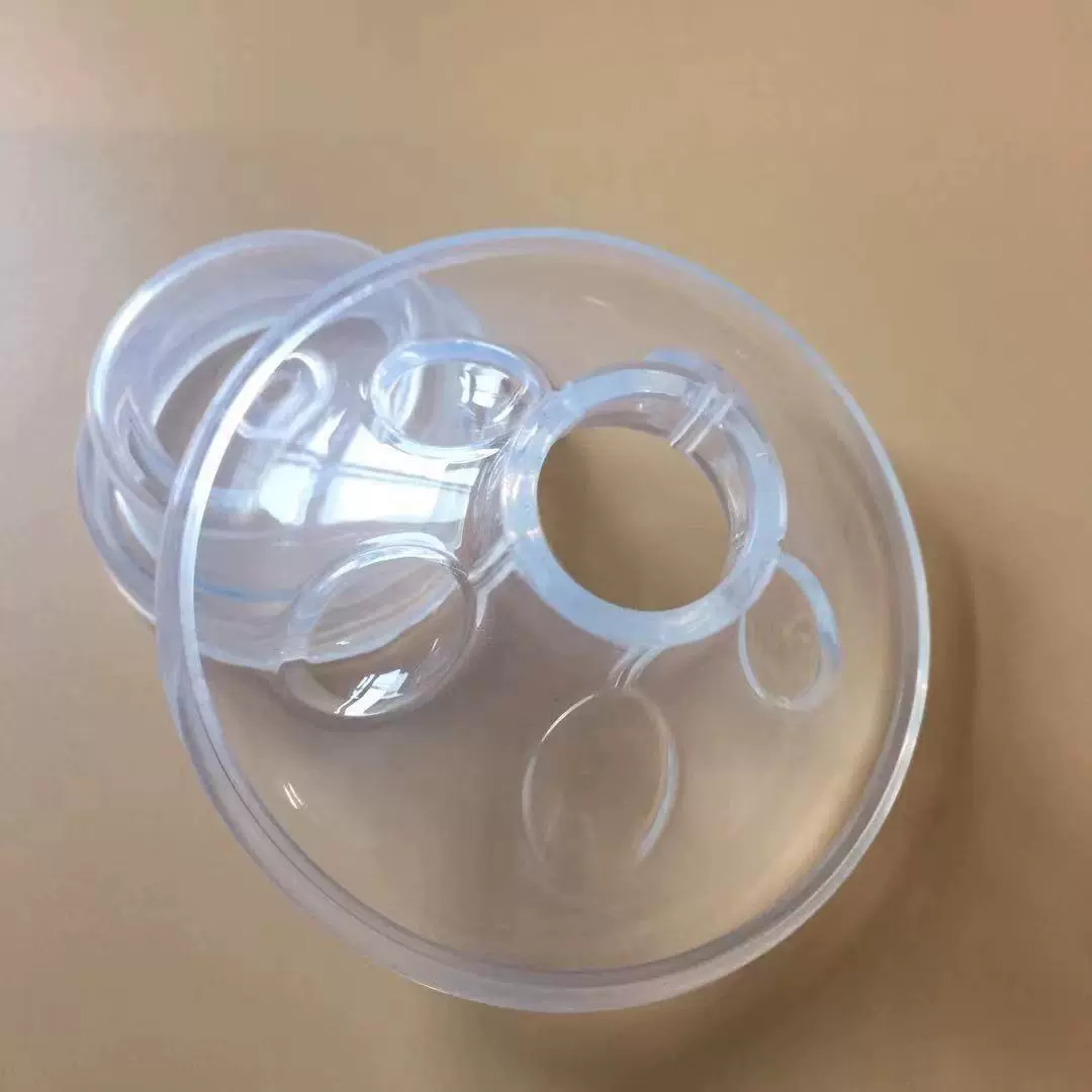 手动电动吸奶器配件 液态硅胶喇叭罩 集奶器硅胶罩花瓣吸乳罩现货