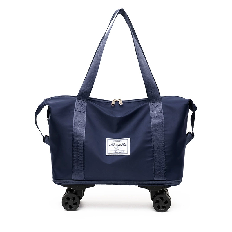 Capacious universal travel bag, luggage set, for students