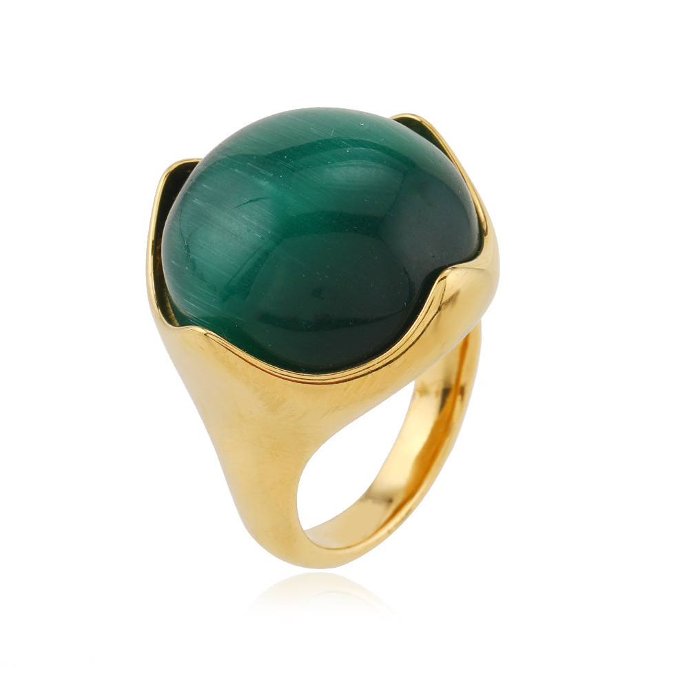 Green, cat's eye