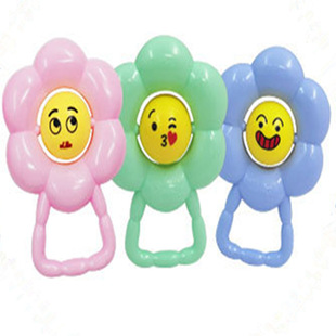 Fun Cartoon Hand Rattle, Infant and Toddler Early Education Soothing Toy Activities, Small Prizes for 0-3 Years Old, Grasping Training
