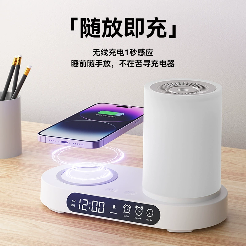 Table smart ultrasonic aroma diffuser, lights for bedroom, humidifier, new collection