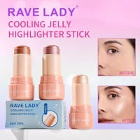 Rave Lady Export трансграничные желейные румяна, грязевые матовые атмосферные контурирующие осветляющие румяна для щек, румяна-стик