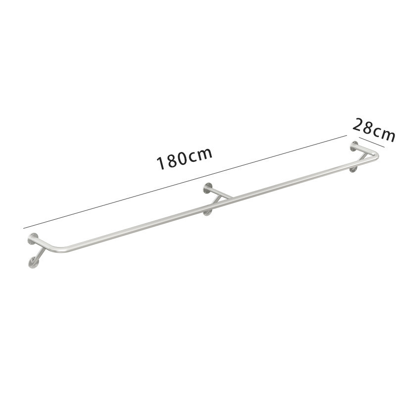 스테인레스 스틸 V 형 벽 프레임 길이 180cm-강한 하중 베어링