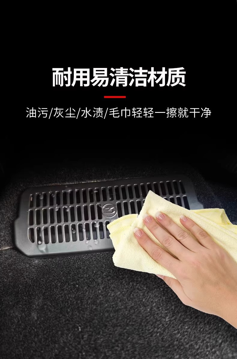 Suitable for Tesla Model Y/3 New Version Rear Air Conditioning Outlet Mask 2025 New Y Interior Accessories