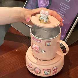 kt猫520礼物快速制冷杯座饮料速冷杯保温冷暖杯宿舍冰镇降温杯垫