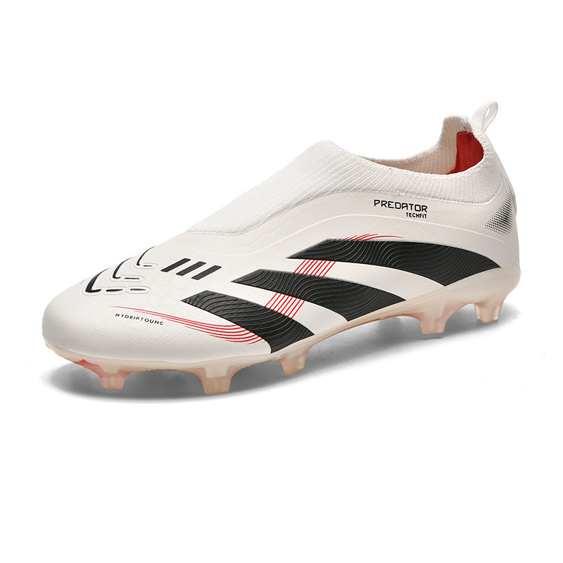 Zapatos de Fútbol Sin Costuras para Hombre de Suela de Caucho Antideslizante para Terrenos Diversos