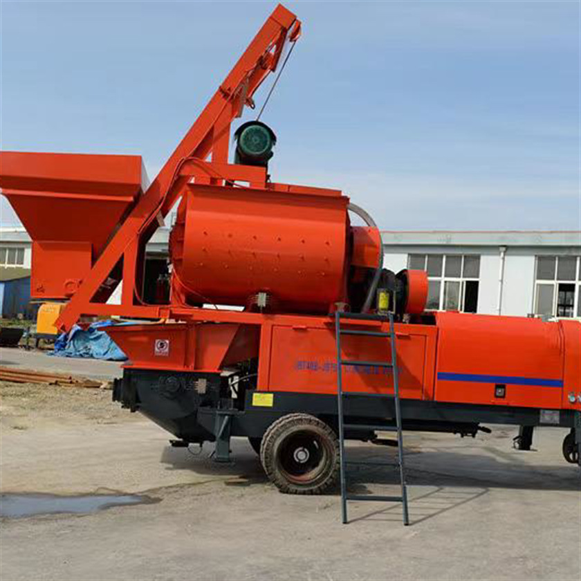 混凝土强制搅拌设备 搅拌拖泵 大工程一体机 JQ750搅拌机