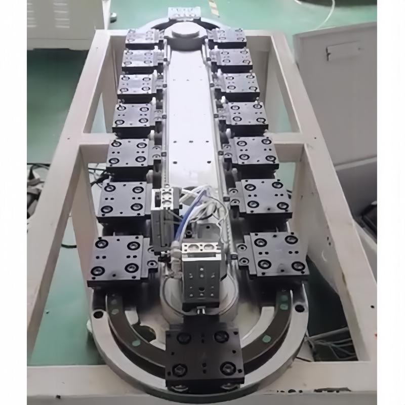 非标环形导轨循环线链条式环形导轨全自动生产线紧密输送线轨道