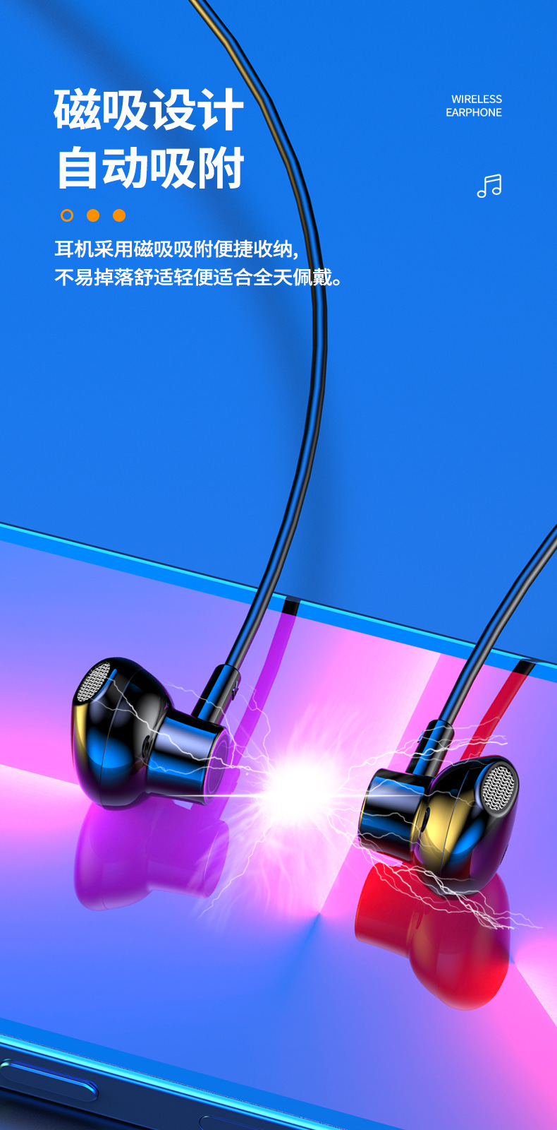 LED dijital ekranlı kablosuz Bluetooth kulaklık, Type-C hızlı şarj, kart takılabilir, ultra uzun pil ömrü, manyetik emilim, 5.2 çift kulaklıkla uyumlu.