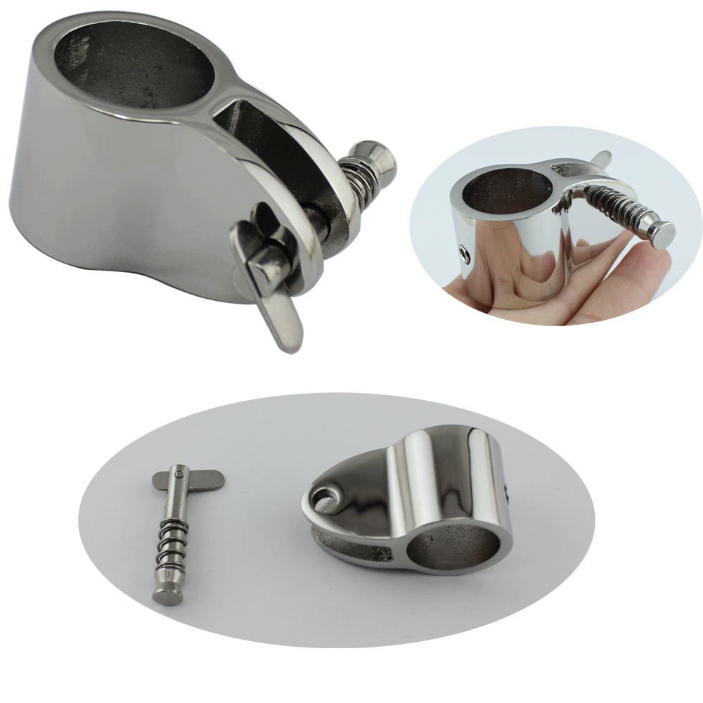 Zhibo металлический морской пружинный штифт скользящая втулка аксессуары для солнцезащитных козырьков яхты фиксированный кронштейн соединение трубы