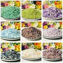 天然水晶碎石白水晶紫晶水晶原石小颗粒消磁石东海水晶批发天然石