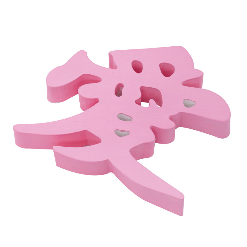 Día de San Valentín chino Tema del Día de San Valentín amor palabra molde de silicona yeso aromaterapia vela hecha a mano jabón molde accesorios para hornear