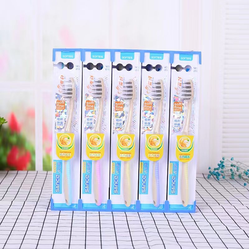 46 tipos de cepillo de dientes - 2 cepillo de dientes de pelo suave para adultos de alta calidad estudiantes decoración doméstica Yiwu pequeños productos básicos al por mayor