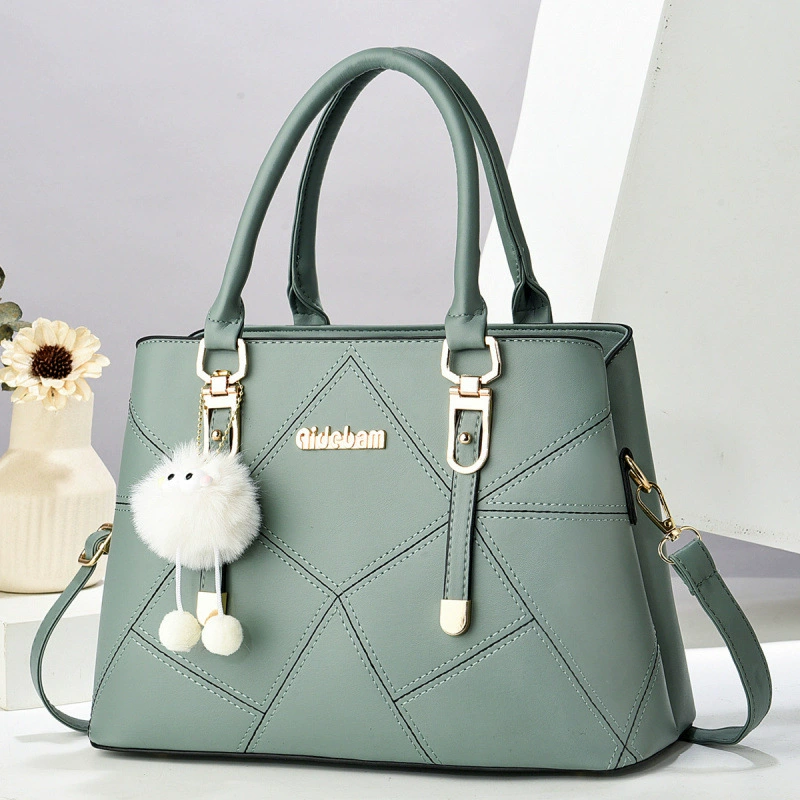 (Cross-border trading), high quality one-shoulder bag with diamond pattern, decorative stitching