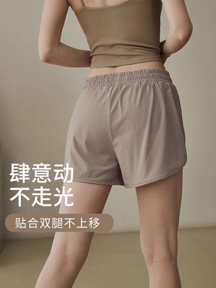 Sports Shorts Women's Summer Loose Running Outer Wear Anti-walking Fitness Suit suit Pilates Training Yoga Pants