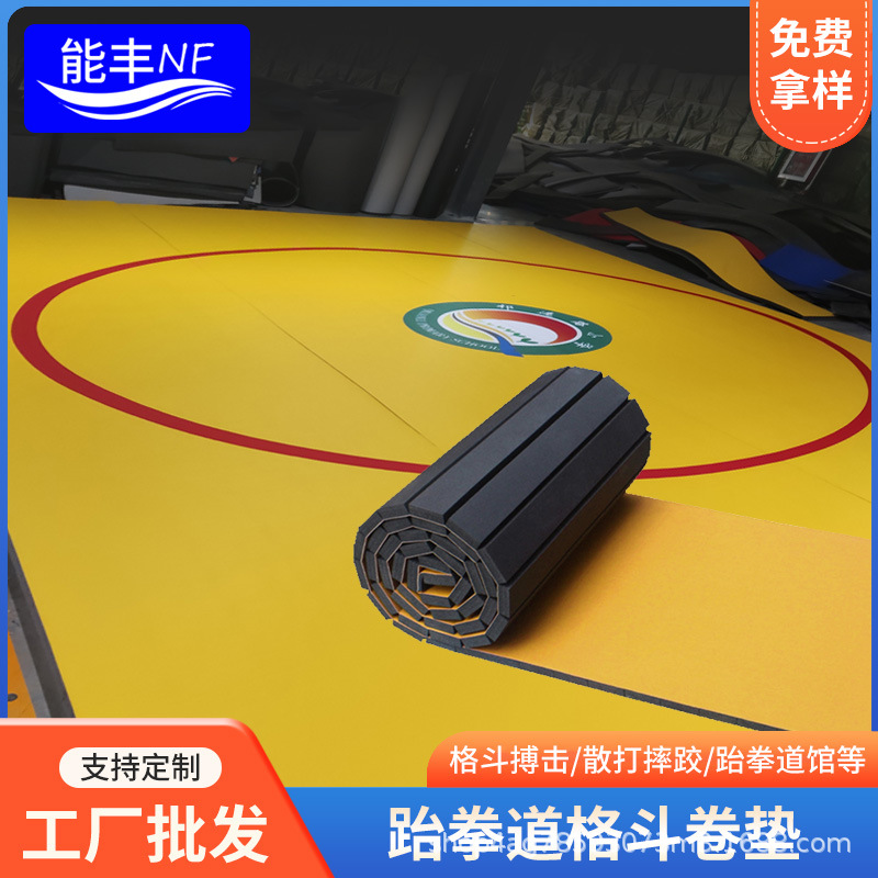 Gymnastics Dance Yoga Roll Mat Dance Fighting Wrestling Fighting Taekwondo Sanda Judo Protective Floor Mat Roll Mat