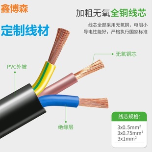 ���ƹ���PVC����H03VV-F3*0.5mm2  �J�C�Rȫ��CCC .VDE KC .S
