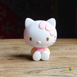 ∈KT猫生日蛋糕装饰摆件女孩烘焙摆件宝宝儿童公主甜品台装饰配件