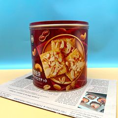 金語堅果鬆餅300g罐裝禮盒餅乾休閒追劇零食早餐餅伴手禮中秋送禮