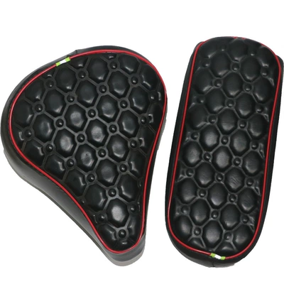 Seat cushion, seat cover Cover Bicycle Universal Seat Cushion Cover - leather-dark-black-pointed-rear-seat