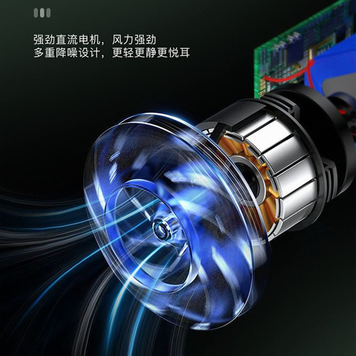 Cross-border car handheld dual-use high-power portable vacuum blower suction and blowing all-in-one machine multi-functional car vacuum cleaner