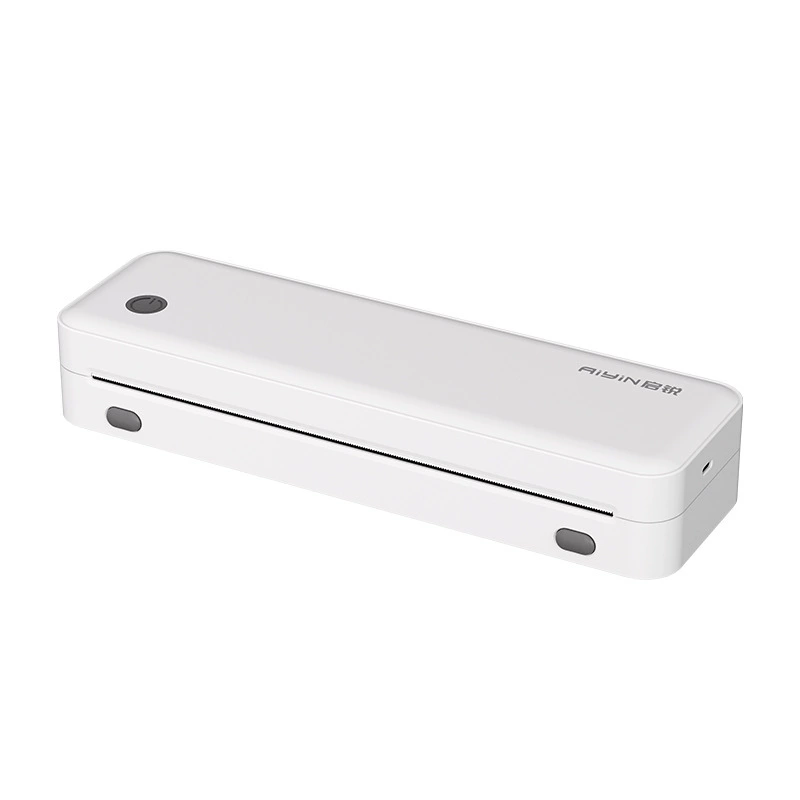 A4 thermal home printer (Qirui) A40pro — portable inkless printer, Bluetooth + USB, 203/300 dpi options