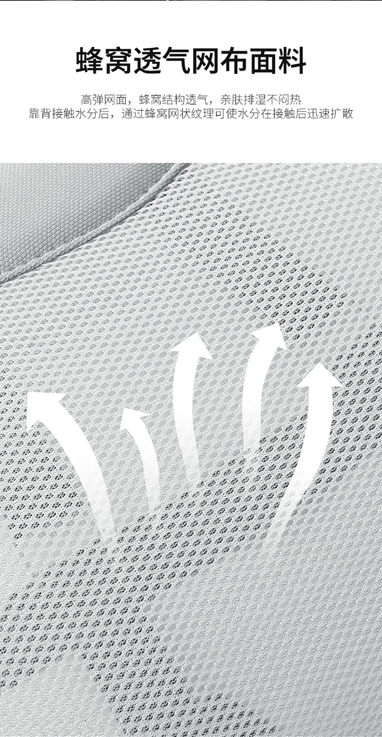 Breathable Ice Silk Car Lumbar Cushion, Waist Protection Massage Summer Cushion, Air Layer Lumbar Pillow, Backrest Pillow, Office Chair Backrest