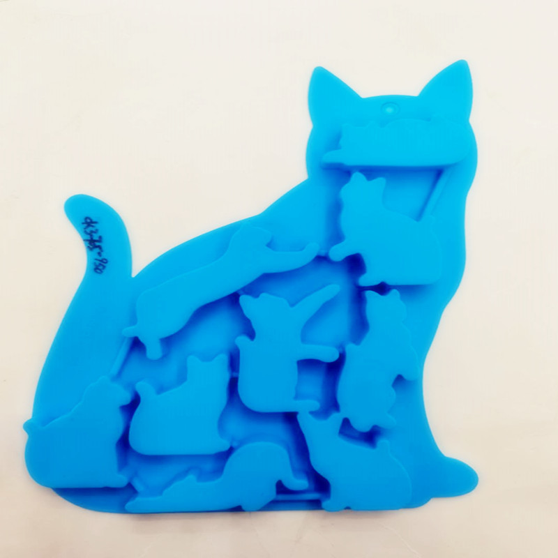 ����ͷ��ϳ���轺ģС��Сèèͷӥ����DIY�轺����ģ��