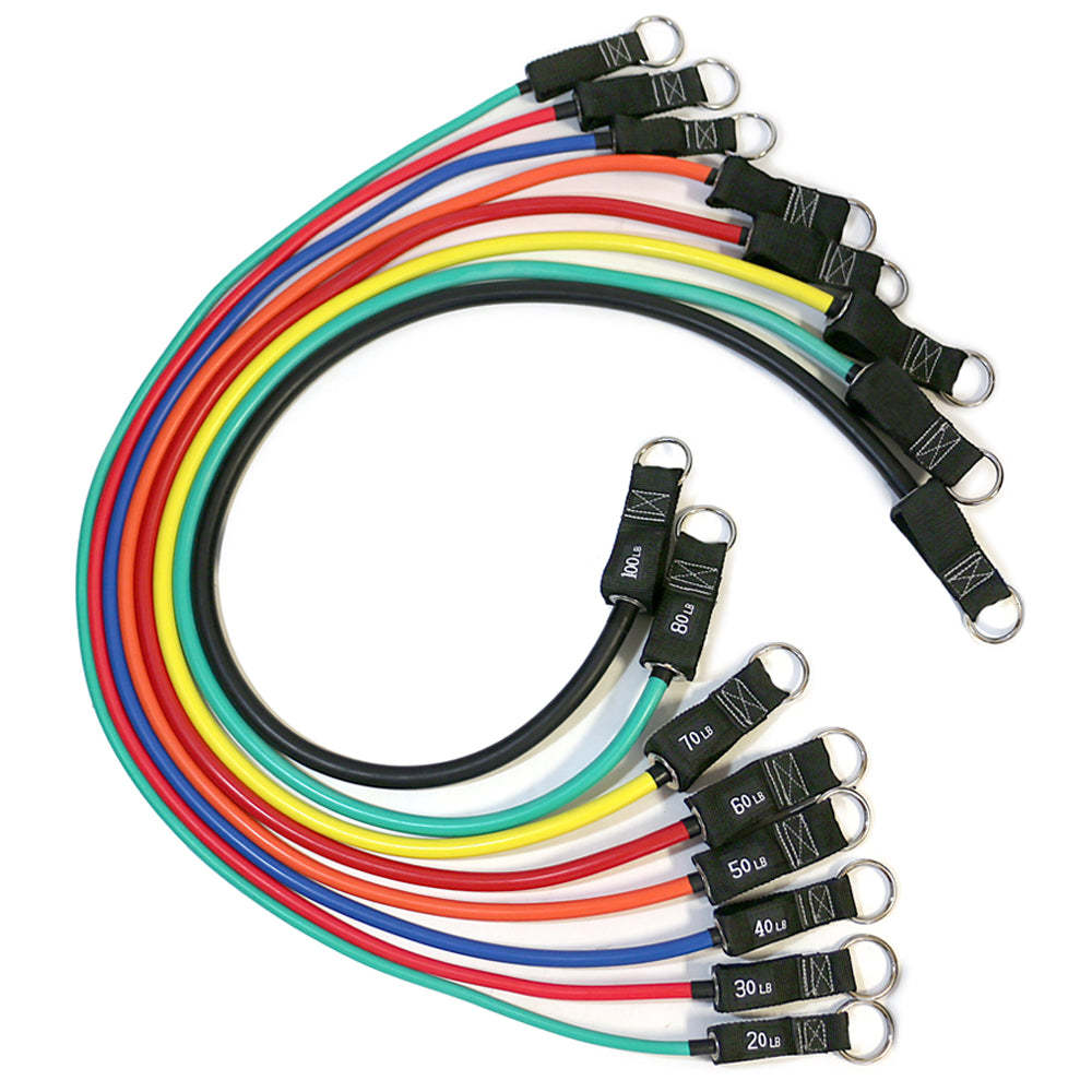 GoFit ElaSTic Rope ResiSTance Rope Men's and Women's Fitness ResiSTance Band Fat Reduction Exercise Sports GF-ST