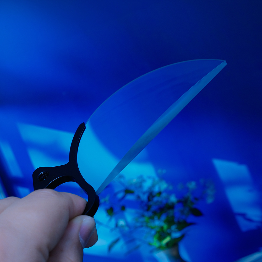 Lente refractiva de media luna de mano 79/100/150mm primer plano desenfoque fotografía de efectos especiales accesorios de cámara SLR