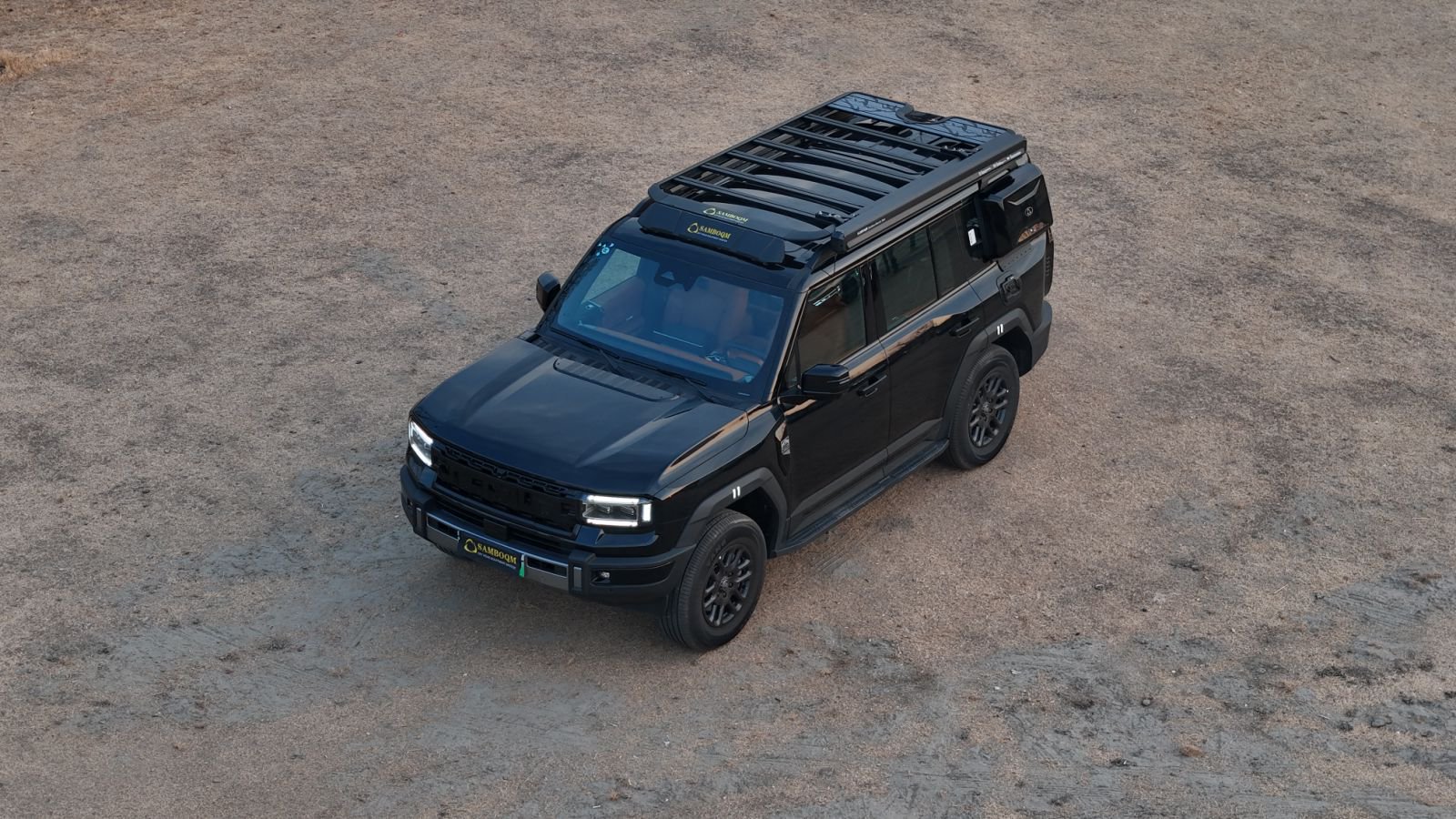 Zongheng G700 Roof Rack Ladder Backpack Step Outdoor Travel Off-Road Modification Expansion Parts Roof Platform