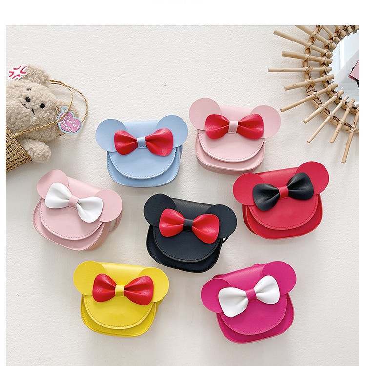 Factory wholesale Korean fashion cartoon shoulder crossbody small bag mini cute children accessories small bag one-piece delivery