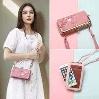 Wallet, small small bag, shoulder bag, touch screen