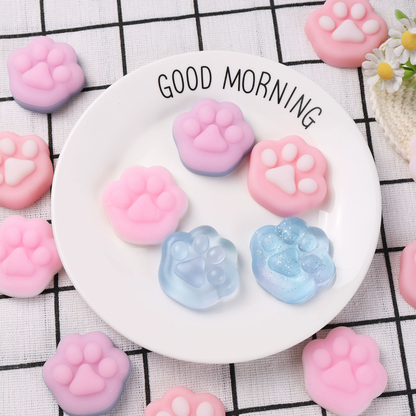 2025 трендовая интернет-знаменитая игрушка-антистресс в виде кошачьей лапки, оптовая продажа через границу