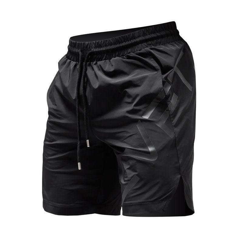 Fitness Sports Training Running Pants for Men, Muscle Men's Casual Breathable Quick-Dry Five-Point Shorts, Slim Fit Comfortable Shorts