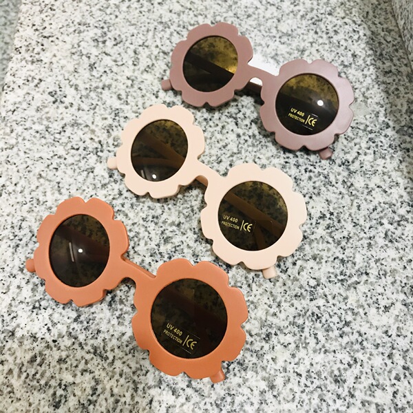 Cute children's matte glasses