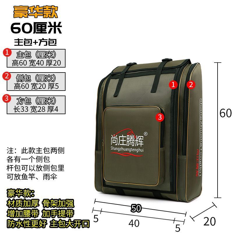 [모델] 밀리터리 옐로우 60cm 메인백 + 사각백 - Niu Tou Factory 하드코어 보조금