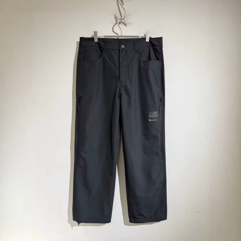 Niche Designer Style 26Ss Digital Print Outdoor Waterproof Workwear Zipper Pocket Casual Pants Long Pants