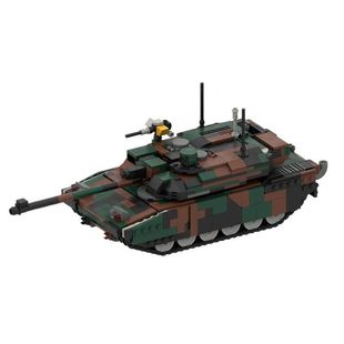 Building Blocks Moc-34858 Leclerc Main Battle Tank Model 1173 Particle Number