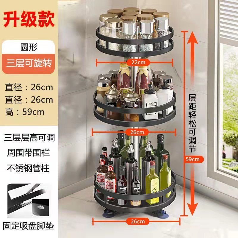 Circular three-layer