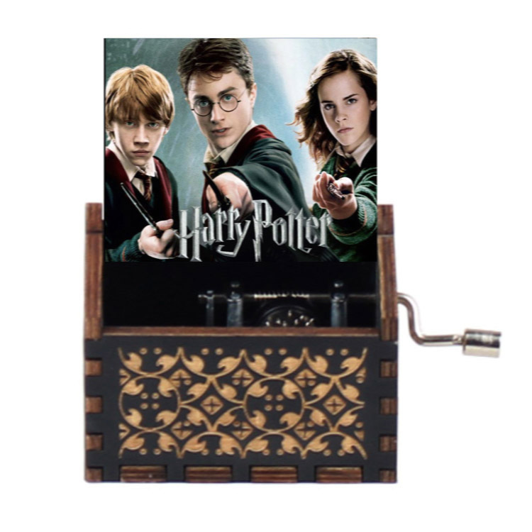 源工場ハリーポッターハイドウェイ手揺れ木製オルゴールミニオルゴールクリエイティブ誕生日プレゼント