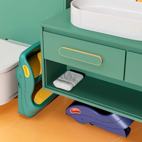 Children's footstool, baby hand-washing ladder, washbasin footstool, stair steps, toddler bathroom footstool